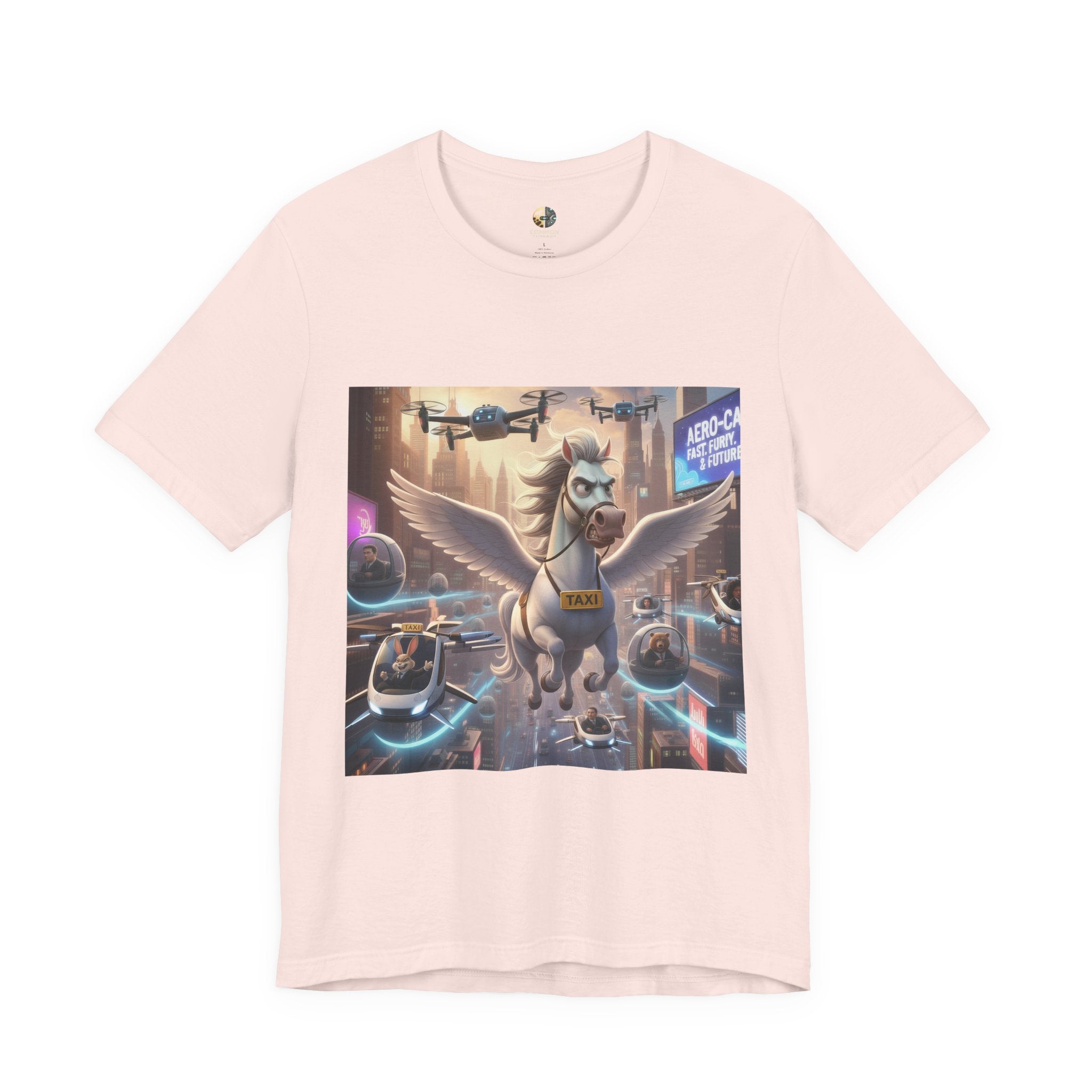 The Original eVTOL: Pegasus Air Taxi | Gig Economy, Future Tech Graphic Tee