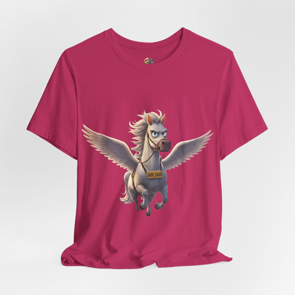 The OG eVTOL: Reluctant Pegasus Air Taxi | Mythic Gig Economy Graphic Tee