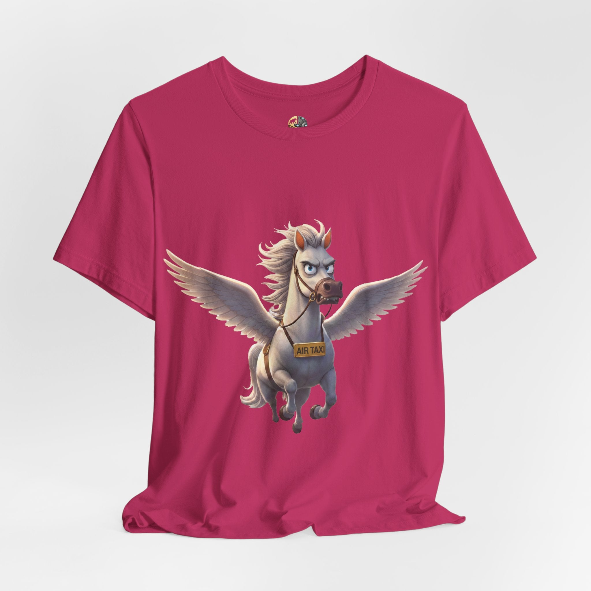 The OG eVTOL: Reluctant Pegasus Air Taxi | Mythic Gig Economy Graphic Tee