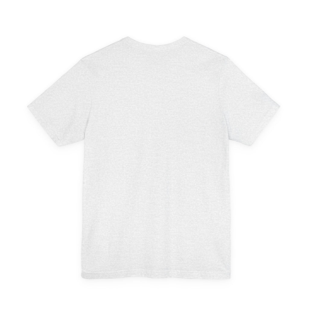 Back view of shirt showing a blank, design-free surface
